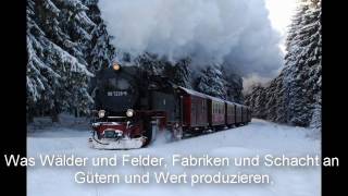 Das Eisenbahnerlied Deutsche Reichsbahn [upl. by Anirol]