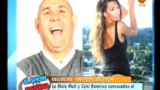 La Mole Moli y Coki Ramírez convocados al bailando 2015 [upl. by Nadnarb]