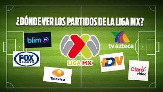 LIGA MX GUÍA para ver partidos de FUTBOL gratis y sin comerciales ¿PLATAFORMAS DIGITALES o TV [upl. by Colline]