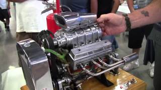 Miniature Blown V8 Engine [upl. by Aivatco335]