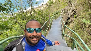 Escaleras 🪜 Ocultas en Survival Beach Aguadilla Puerto Rico 🇵🇷 [upl. by Gwenni]