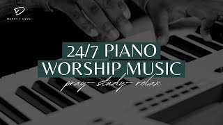 Prayer Instrumental Music with Scriptures amp Nature  247 DappyTKeys Piano Worship [upl. by Che]