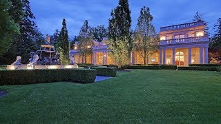 489 Lakeshore Road East Oakville Canada  The Magnificent Luxury Estate Canada [upl. by Hobard]