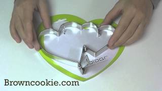 Double Heart Shaped Egg or Pancake Ring [upl. by Teeter]