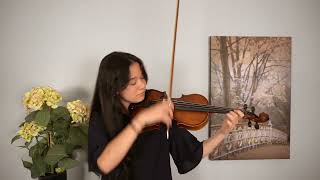 Ricard Bunnel Pupil Violin Demo — Tchaikovsky Violin Concerto [upl. by Yadahs]