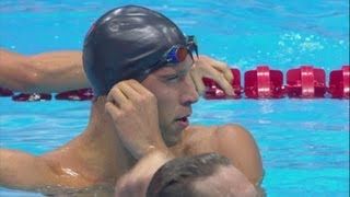 Mens 100m Backstroke SemiFinal 2  London 2012 Olympics [upl. by Irol68]