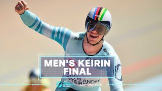 Superb performance of Harrie Lavreysen at the Keirin final  UCI Track Champions League  Panevézys [upl. by Damal]