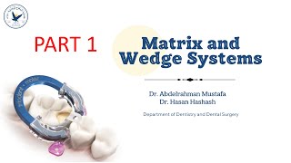 Matrix and wedge systems  Part 13 Introduction Parts Ivory Tofflemire [upl. by Attenreb512]