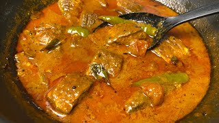 Mackerel Fish Curry Recipe  Spicy Fish Curry  Ayala Meen Curry [upl. by Johathan564]