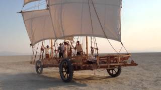 Windwagon in Black Rock Desert [upl. by Tatum]