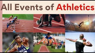 All Events of Athletics  OlympicsWorld ChampionshipParis Olympics 2024 [upl. by Disraeli514]