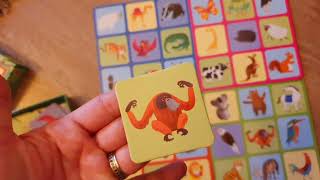 Usborne Animal matching games [upl. by Tamah]