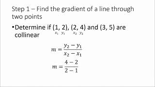 How to Prove if Three Points Are Collinear or Not [upl. by Francois]