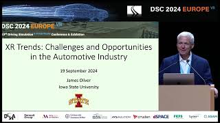 DSC Europe 2024 VR  XR Trends Challenges and Opportunities in the Automotive Industry [upl. by Irrabaj]