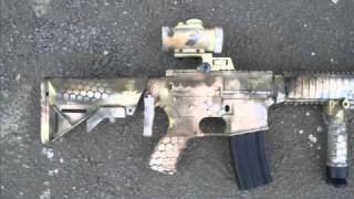 m4a1 Desert Camouflage Airsoft [upl. by Kassia148]