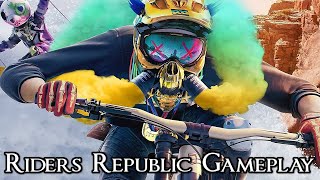 Riders Republic Gameplay  This Game Is Amazingly Fun  Xbox Series X [upl. by Dougy418]