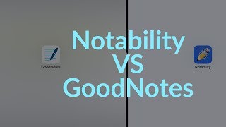 NOTABILITY VS GOODNOTES Paperless Student [upl. by Ydahs125]