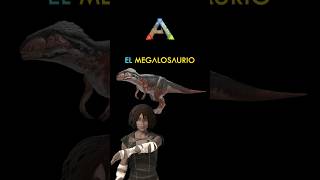 El MEGALOSAURIO en 30 segundos ark [upl. by Ronacin485]