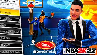 BEST DUNK PACKAGES FOR ANY BUILD NBA 2K22 UNBLOCKABLE  BEST CONTACT DUNKS 2K22 [upl. by Nauqet]