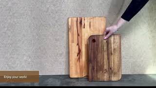 Oiling your kitchen worktops with Junckers [upl. by Rosco812]