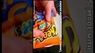 Cheetos Puffs Made with Real Cheese RandomRatingsandReviews Cheetos snacks [upl. by Necila]