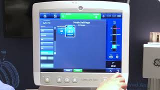 CARESCAPE R860 Ventilator Start O2 Therapy from NIV or Mechanical Ventilation [upl. by Roddy]