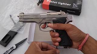 9MM Beretta Lighter Gun  Unboxing [upl. by Scevour888]