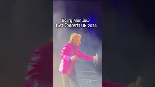 Barry Manilow Last Concerts in UK 2024 barrymanilow concert shorts [upl. by Leile826]