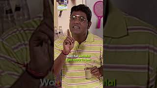 Jethalal epic reply to iyer tmkoc funny relatable shorts relatives reels friends scene [upl. by Adnorhs]