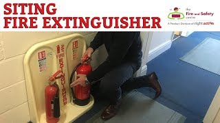 Guide to Siting and Installing Fire Extinguishers [upl. by Qahsi648]