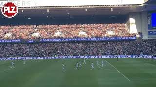 Rangers fans celebrate James Tavernier penalty vs Celtic [upl. by Obediah]