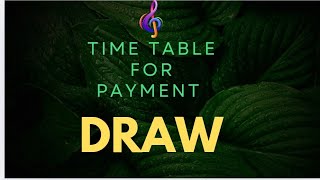 TIME TABLE FOR PAYMENT DRAW WITH GOVERNMENT COMMITTEE ON DISBURSEMENT funding disbursement [upl. by Ahsekel222]