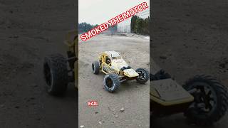 Koysho Sand Master 20 smoked the 17 turn motor shorts short rc [upl. by Louth]