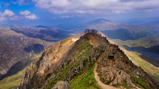 Snowdon Yr Wyddfa Via Ranger Path Snowdonia North Wales [upl. by Lyreb]