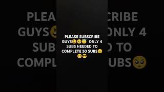 SUBSCRIBE GUYS ONLY 4 SUBS viralshorts short VRIAL subcribe [upl. by Aihsenor]