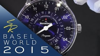 Meistersinger Pangaea Baselworld 2015 [upl. by Aivatal261]