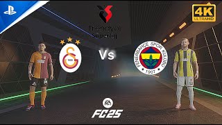 FC 25 GAMEPLAY  Galatasaray vs Fenerbahçe  Süper Lig 2425 Full Match  PS5 4K [upl. by Phillipe]