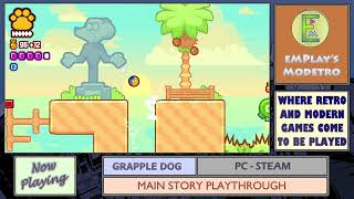 Grapple Dog  PC Steam  18  World 21 All Gems [upl. by Aneleairam]