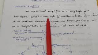 Operational amplifier [upl. by Ahsiya]