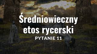 Średniowieczny etos rycerski  Pieśń o Rolandzie Pytanie nr 11  matura ustna 2025 [upl. by Tihw]