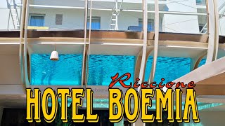 HOTEL BOEMIA  RICCIONE ITALY [upl. by Nnateragram183]