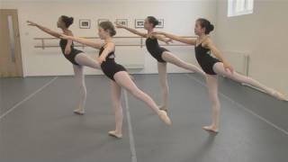 How To Practice The Arabesque In Ballet [upl. by Mailliwnhoj]