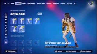 Rhythm of chaos emote 🔥 [upl. by Nayt]