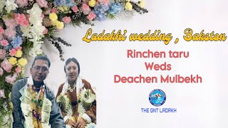 Ladakhi Wedding ceremony of Rinchen Taru Weds Deachen Mulbekh  2023 [upl. by Toolis]