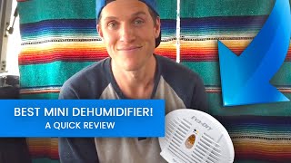 EvaDry Best Mini Dehumidifier Review How It Works [upl. by Amalie]