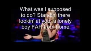 Danielle Bradbery  Maybe it Was Memphis Lyrics [upl. by Olson]