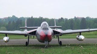 Venom DE Havilland DH112 RC Scale Turbine Model Jet Demo Flight [upl. by Meil]