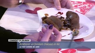 CUISINE Améliorer un fondant au chocolat en kit CCVB [upl. by Inahpit883]