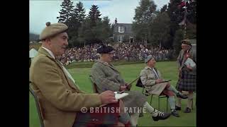 Highland games Braemar 1969 [upl. by Ymot341]