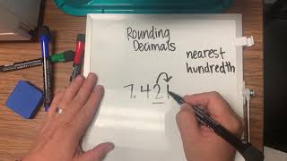 Rounding Decimals Nearest Hundredth [upl. by Kinnie809]